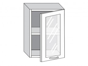 1.50.3 Шкаф настенный (h=720) на 500мм с 1-ой стекл. дверцей в Волчанске - volchansk.magazin-mebel74.ru | фото