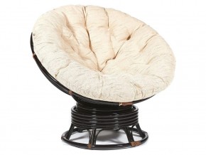 Кресло-качалка Papasan w 23/01 B с подушкой Antique brown, ткань Старт в Волчанске - volchansk.magazin-mebel74.ru | фото