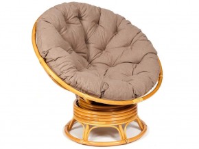 Кресло-качалка Papasan w 23/01 B с подушкой Honey, экошерсть Коричневый в Волчанске - volchansk.magazin-mebel74.ru | фото