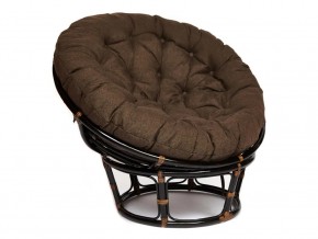 Кресло Papasan 23/01 W с подушкой Antique brown, ткань Коричневый в Волчанске - volchansk.magazin-mebel74.ru | фото