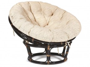 Кресло Papasan 23/01 W с подушкой Antique brown, ткань Старт в Волчанске - volchansk.magazin-mebel74.ru | фото