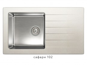 Мойка комбинированная Tolero twist TTS-860 Сафари 102 в Волчанске - volchansk.magazin-mebel74.ru | фото