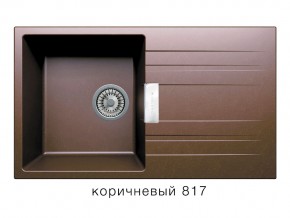 Мойка кварцевая Tolero Loft TL-750 Коричневый 817 в Волчанске - volchansk.magazin-mebel74.ru | фото