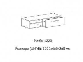 Тумба 1220 (низкая) в Волчанске - volchansk.magazin-mebel74.ru | фото